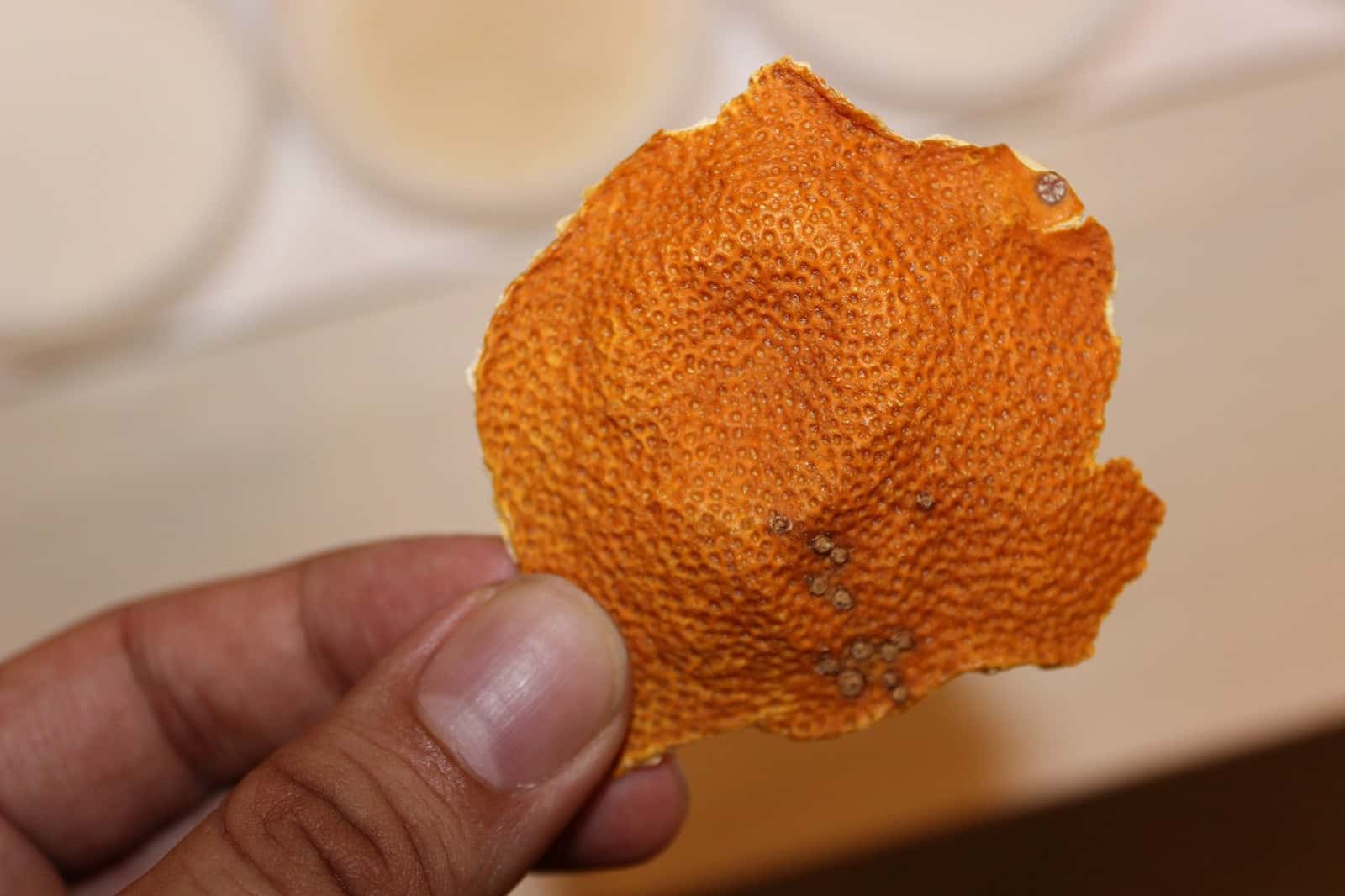 Dried Tangerine Peel, Mandarin Peel – 20 g Craft Material (Not Seeds)