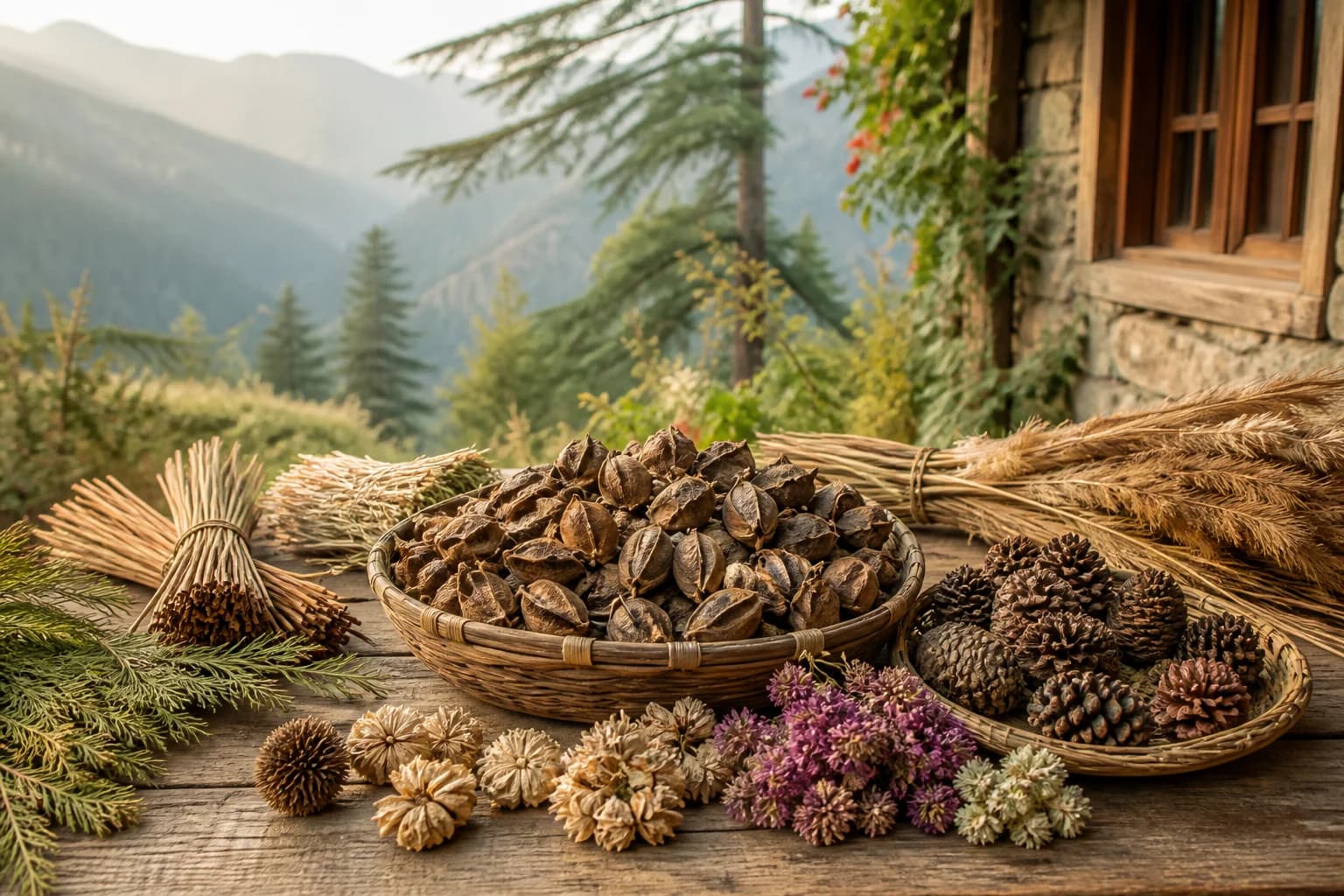 Handmade Botanical Materials seed collection