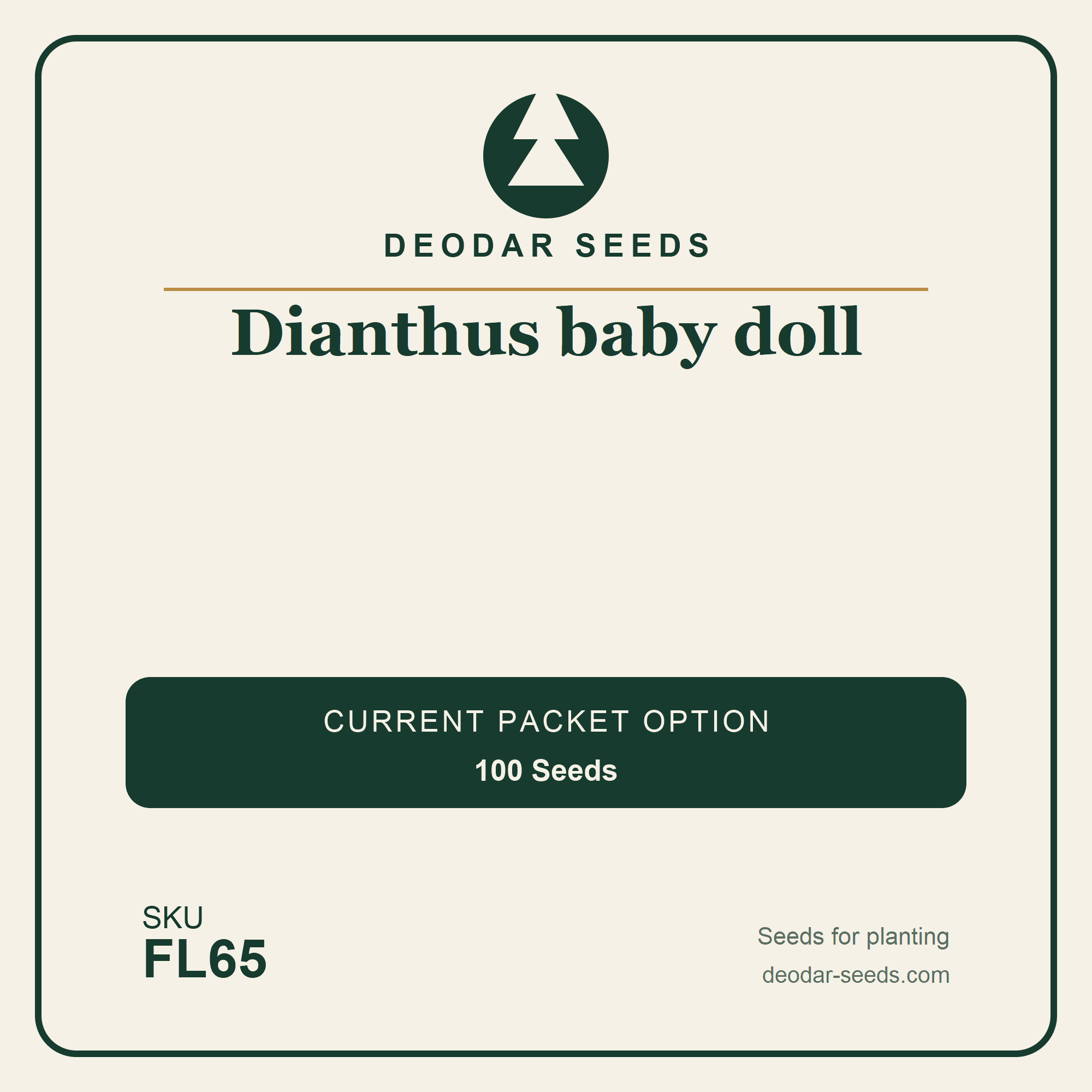 Dianthus baby doll Seeds