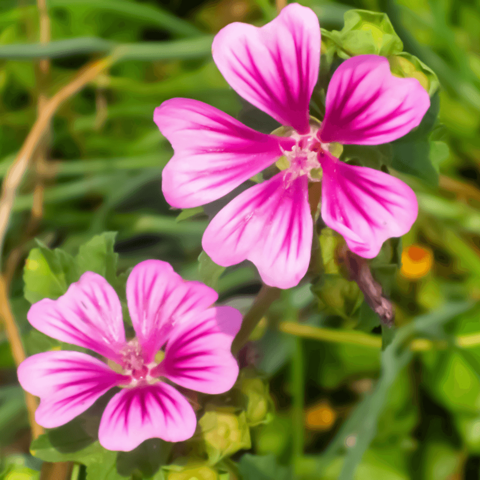 Forest malva, Malva sylvestris Seeds plant