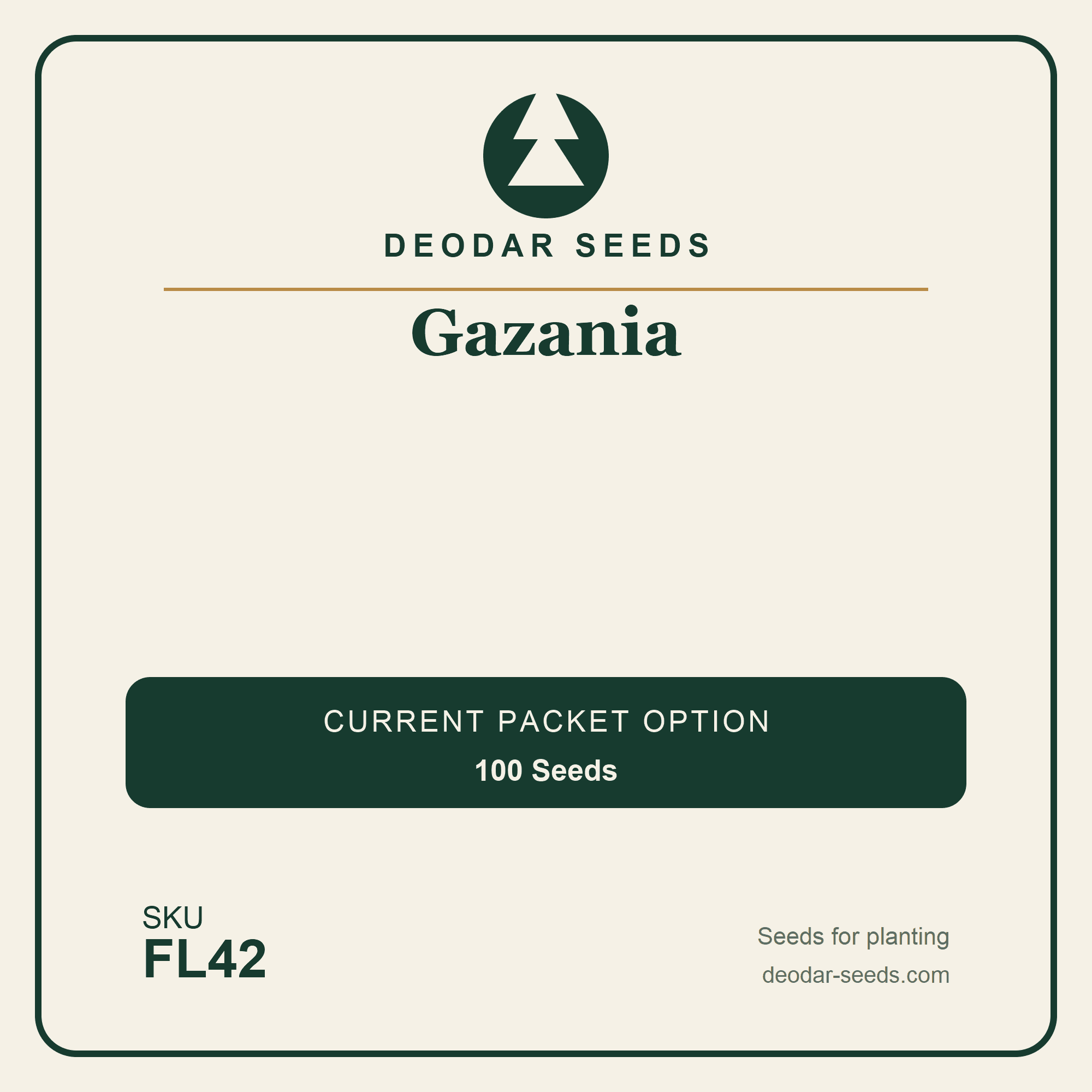Gazania Seeds