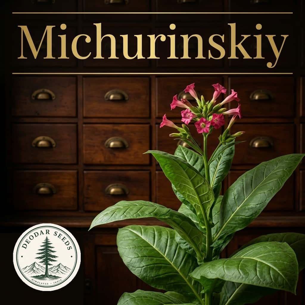 Tobacco Michurinskiy Seeds — AI-generated kit illustration