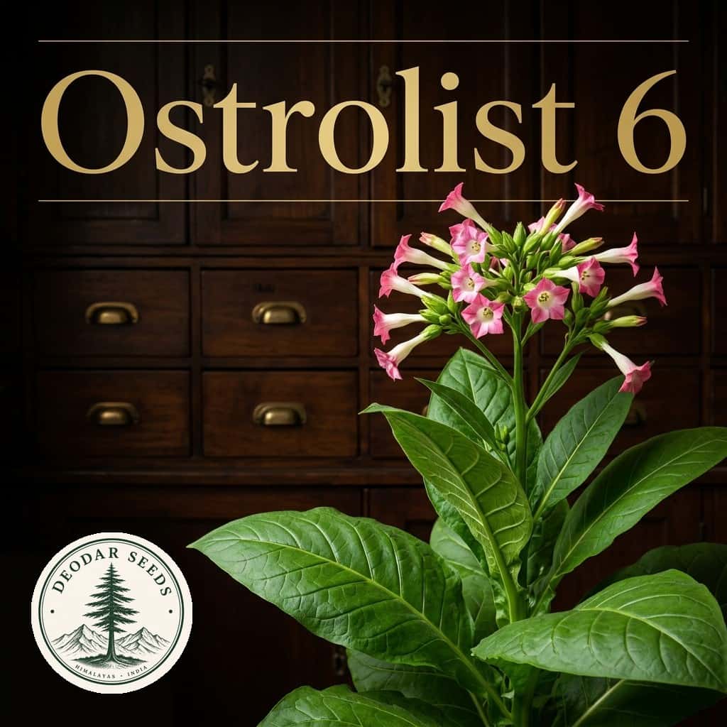 Tobacco Ostrolist 6 Seeds — AI-generated kit illustration