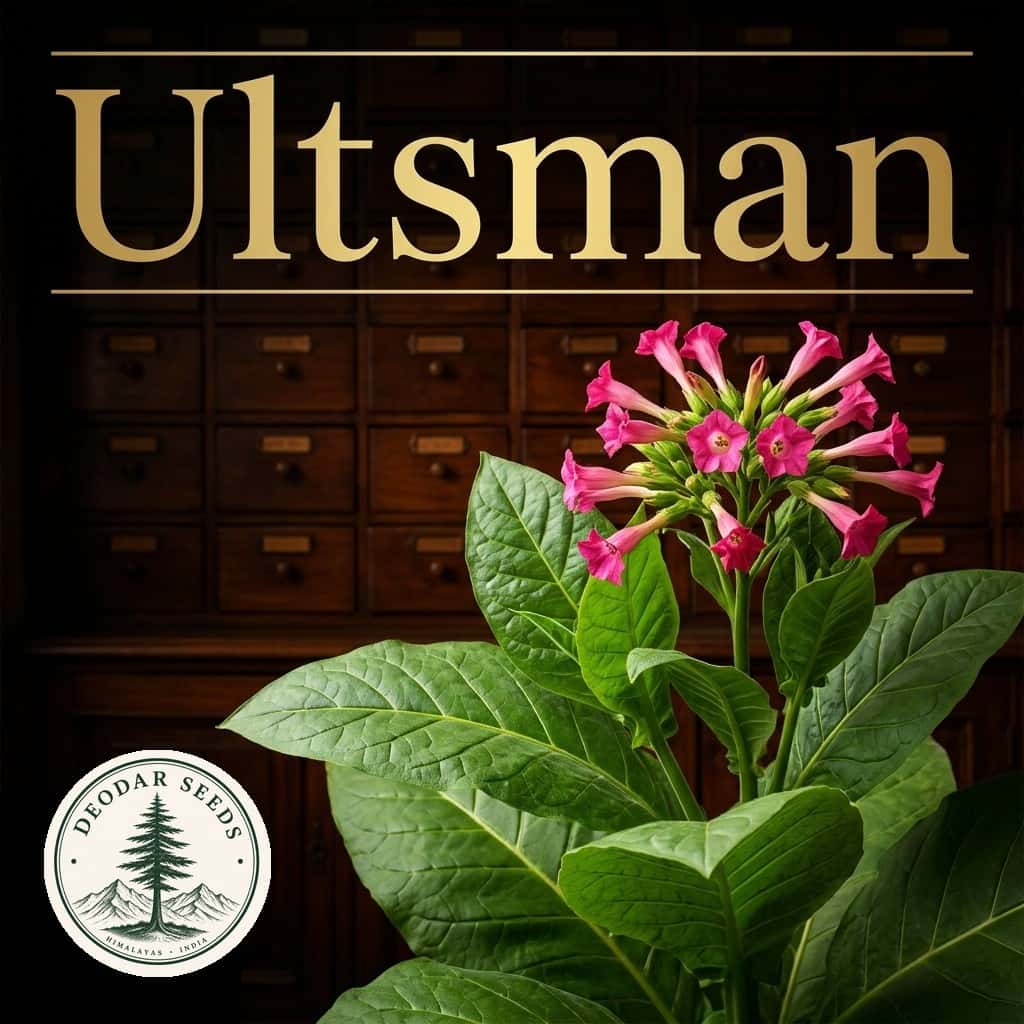 Tobacco Ultsman Seeds — AI-generated kit illustration