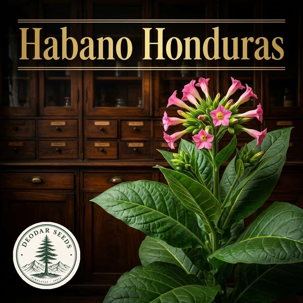 Tobacco Habano Honduras Seeds — AI-generated kit illustration