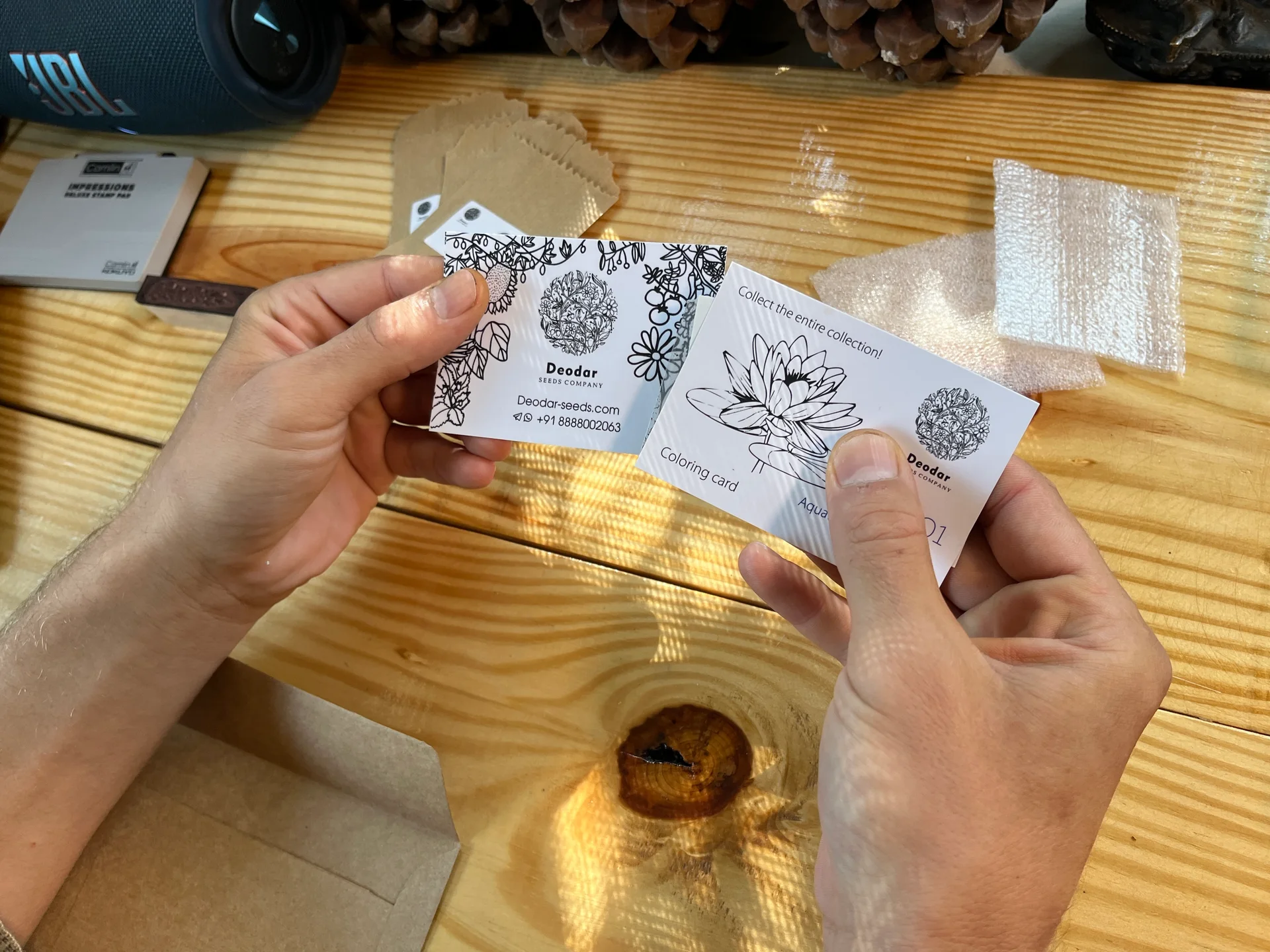 Packing Deodar Seeds orders